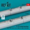 RESKIT RS48-0529 B-13L rocket launchers (2 pcs) (3D Printed) 1/48